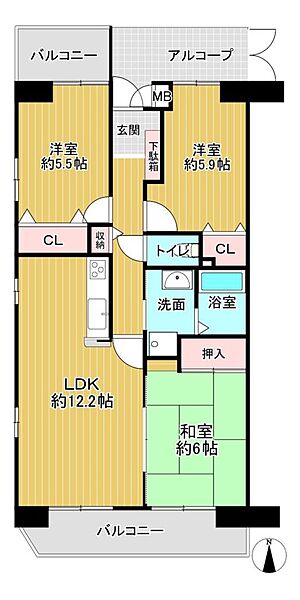 間取り：323000548534