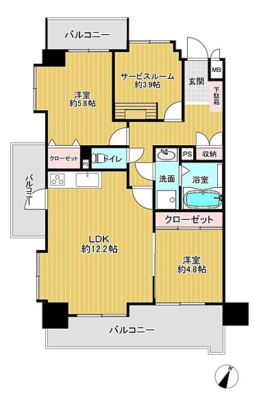 間取り：323000548535