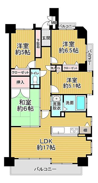 間取り：323000548540