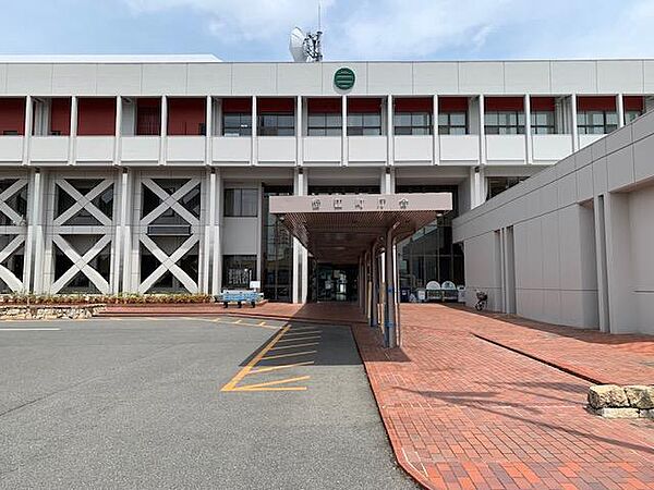 蟹江町役場まで690m
