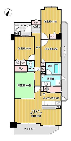 間取り：323000517975