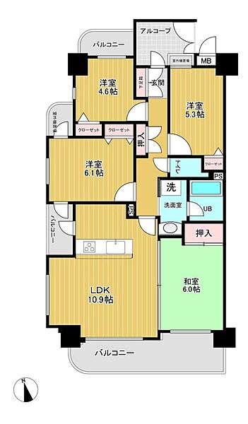 間取り：323000548348