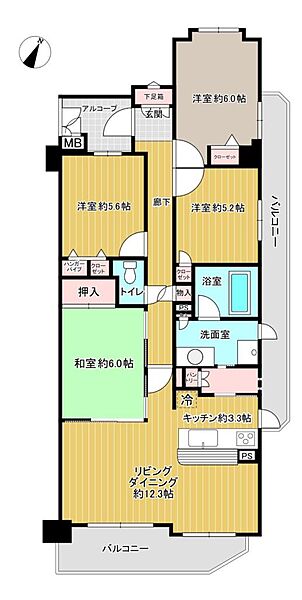 間取り：323000548349