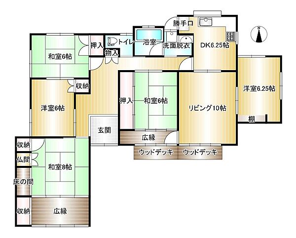 間取り：324000025979