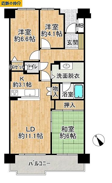 間取り：324000029887