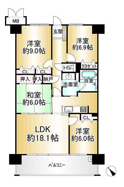 間取り：324000029889