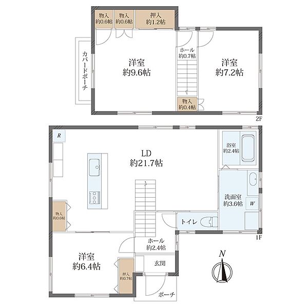 1980万円、3LDK、土地面積293.27m2、建物面積103.86m2