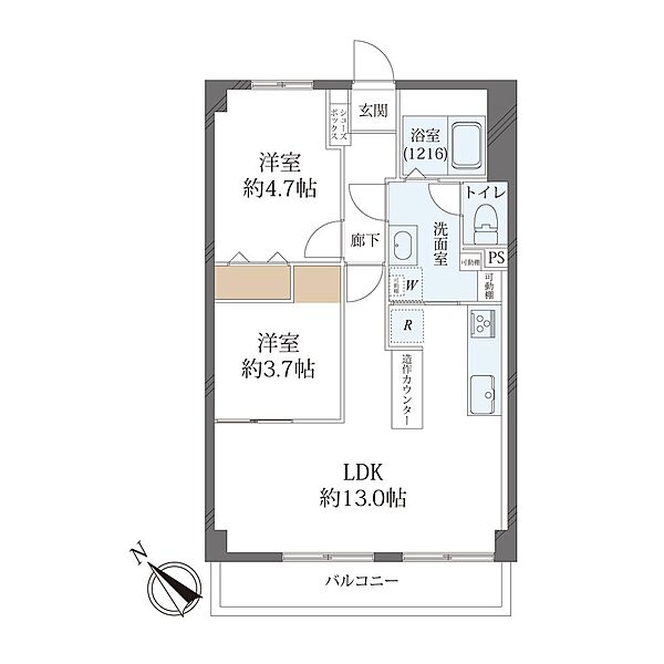 間取り：334000273679