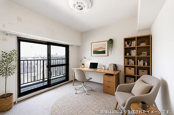 充分な広さを備えた部屋はお子様の自発性と成長を促します。