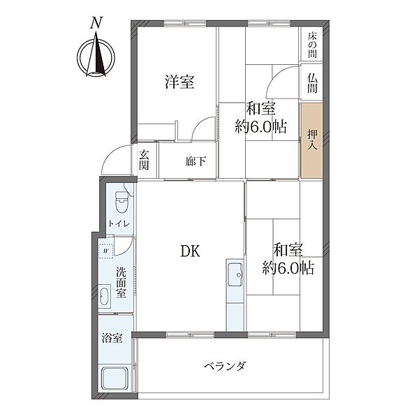 間取り：334000273695