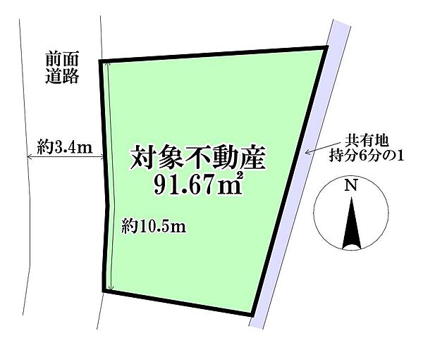 区画図：334000199864