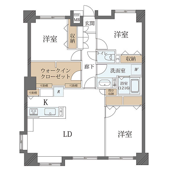 間取り：334000231882