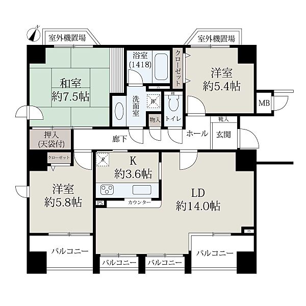 間取り：334000233672