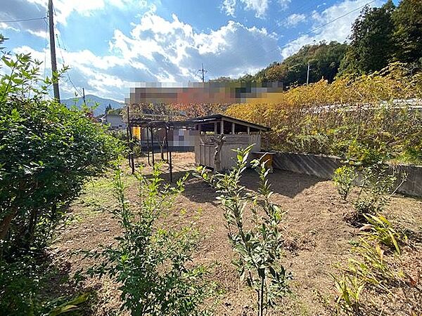 陽光が降り注ぐ広々とした敷地。ご自身の理想を形にする、自由な空間利用が可能です。
