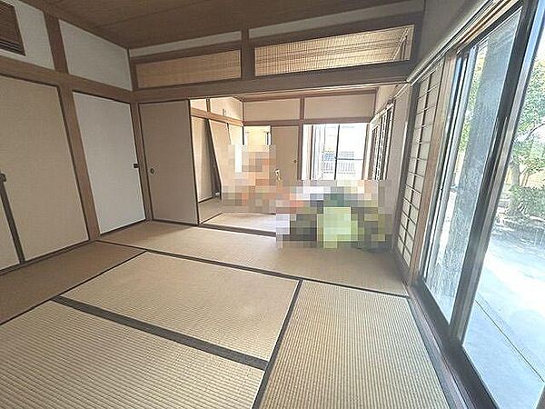 開放感のある1F和室続き間