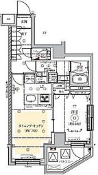 東武伊勢崎線 東向島駅 徒歩7分の賃貸マンション 2階1LDKの間取り