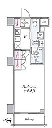 MAKESDESIGN住吉ASYLCOURT 1Kの間取図画像
