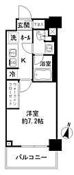 JPnoie亀戸 1Kの間取図画像