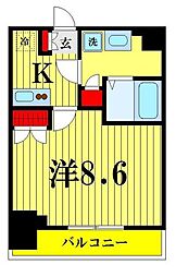 EL-Patio両国 1Kの間取図画像