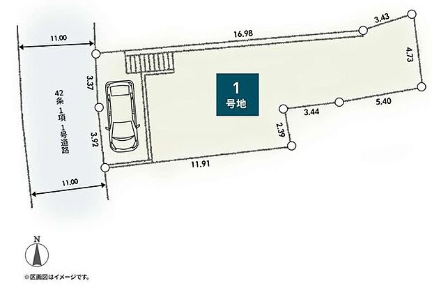 【駅徒歩3分の好立地!近隣施設充実で生活便利な立地です!】建物フリープランですのでお好きな間取で建築できます!