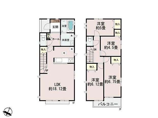 【安心の耐震構造と住宅性能評価書付き！家族のニーズに合わせた多彩な間取り】車の通り抜けがなく静かな環境！全戸4LDKで子ども部屋もしっかり確保できます！