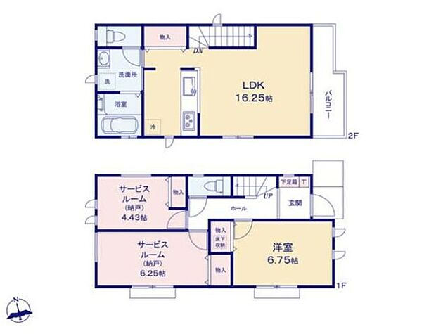 【地震に強い耐震構造！駅まで徒歩圏内で通勤通学に便利】キッチンから洗面室に出入りできる家事動線を考えたプラン主寝室は南バルコニーに面し光あふれる空間