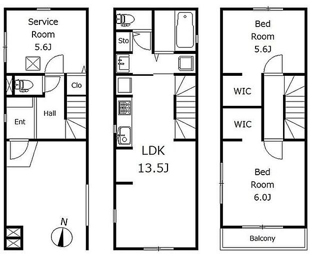 安心の耐震構造住宅、性能評価書付！南道路幅員5.5ｍで陽当り良好です！全室収納・ダブルWICで収納豊富な間取！モデルハウスございます！