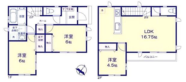 【安心の耐震構造住宅、性能評価書付戸建!小学校、スーパー徒歩10分以内!】全室二面採光で解放感ある間取!すぐ内見できるモデルハウスございます!