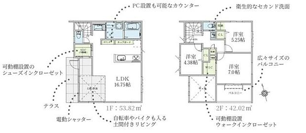 【つきみ野駅徒歩11分!南町田グランベリーパーク駅徒歩15分】カースペース2台以上可SIC、WIC、食洗機など利便性のある設備充実