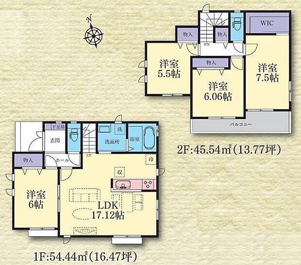 【瀬谷駅まで徒歩19分!全14棟の新規開発分譲地】安心の耐震構造+性能評価書付きカースペース2台可南向きバルコニーのため陽当たり良好