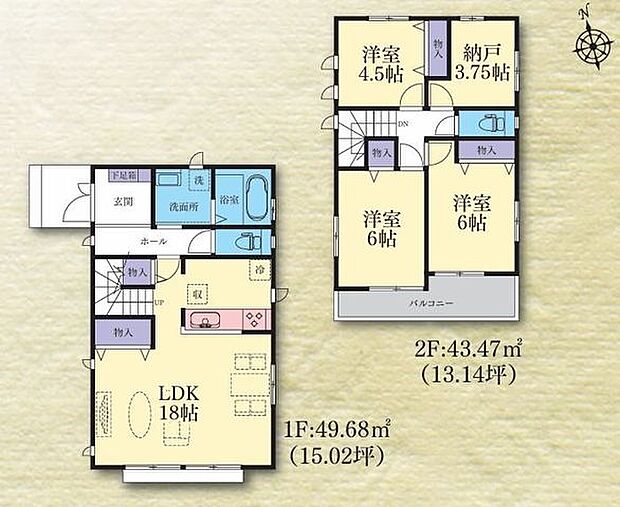 【瀬谷駅まで徒歩19分!全14棟の新規開発分譲地】安心の耐震構造+性能評価書付きカースペース2台可南向きバルコニーのため陽当たり良好