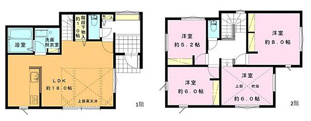 【デザイン性の高いフルハイトドア！LDK18帖超の長期優良住宅】カースペース2台可入谷駅徒歩18分、座間駅徒歩24分吹抜けで開放的な空間