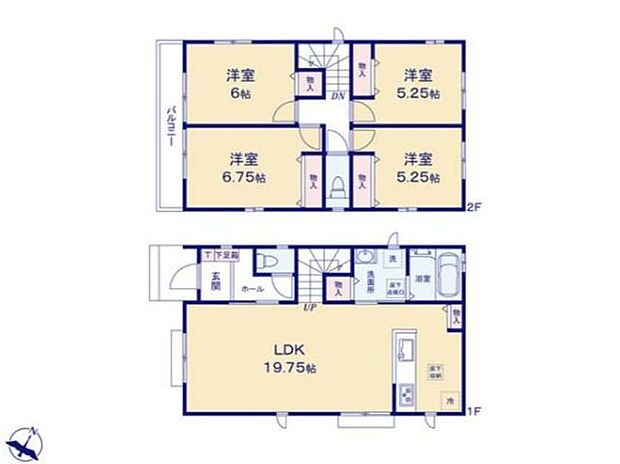 【長後駅バス8分停徒歩7分!長期優良住宅認定&ZEH水準の新築分譲住宅】安心の耐震構造と住宅性能評価書付きコミュニケーションが自然と増えるリビング階段