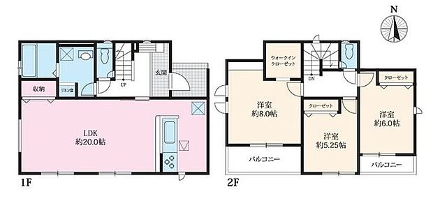 【長期優良住宅認定、開発分譲地の新築戸建!敷地広々40坪以上】カースペース2台可主要採光南向きのため陽当たり良好LDK18帖以上のゆとりある間取り