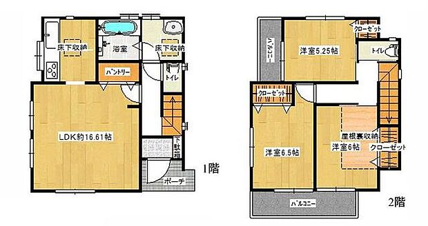 【南西の角地＋二面バルコニーのため陽当たり・通風良好！】複数路線利用可！大船駅までバス10分停歩5分カースペース2台可全居室収納スペース＋屋根裏収納