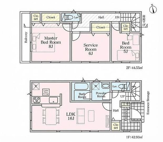 【内見できるモデルハウスあります!閑静な住宅街に佇む2SLDK】カースペース2台可小中学校が近く複数の公園に四季を感じられます子育て世代にやさしい環境