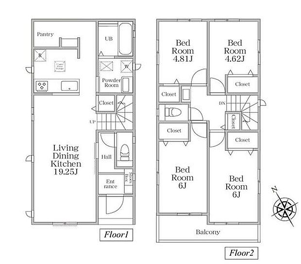 【3沿線利用可「藤沢」駅より徒歩10分!長期優良住宅認定の4LDK】敷地41坪以上 カースペース並列2台可大型パントリー完備南西向きで陽当たり良好