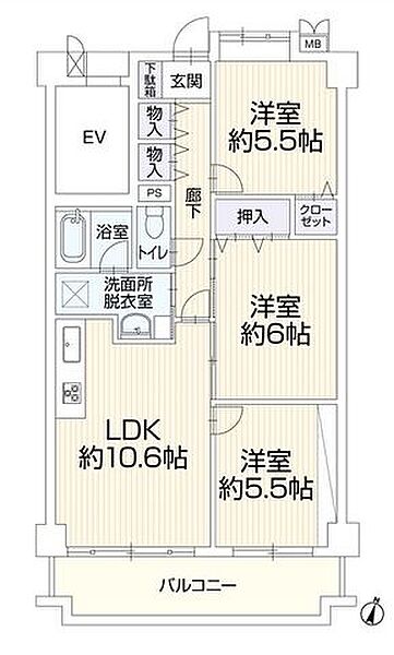 間取り：314002859552