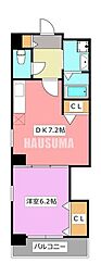 ドミール南大塚 1DKの間取図画像