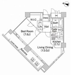 東京メトロ有楽町線 麹町駅 徒歩4分の賃貸マンション 3階1LDKの間取り