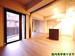 東京メトロ東西線 九段下駅 徒歩9分の賃貸マンション 4階2LDKのリビング/ダイニング