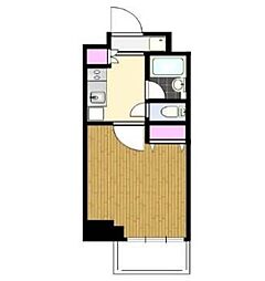 東京メトロ丸ノ内線 本郷三丁目駅 徒歩3分の賃貸マンション 2階1Kの間取り