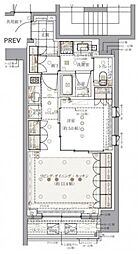 東京メトロ半蔵門線 神保町駅 徒歩5分の賃貸マンション 5階1LDKの間取り