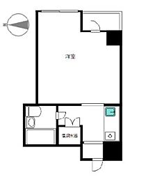 東京メトロ南北線 東大前駅 徒歩4分の賃貸マンション 3階1Kの間取り
