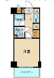 東京メトロ有楽町線 護国寺駅 徒歩2分の賃貸マンション 4階1Kの間取り