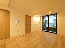 東京メトロ有楽町線 市ケ谷駅 徒歩9分の賃貸マンション 6階2LDKのリビング/ダイニング