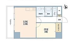 グランドメゾン麹町 1LDKの間取図画像