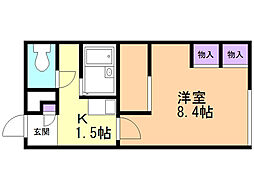 レオパレス大谷地 1階