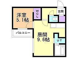 仮）ＧＡー厚別中央3−3ＭＳ 3階/-