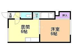 間取図画像 1DK